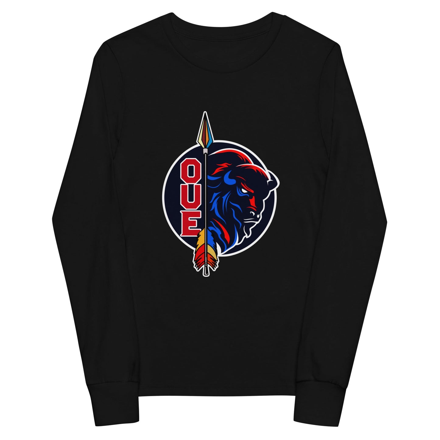 Performance | Youth Long Sleeve T-Shirt | OUE | Badge Logo