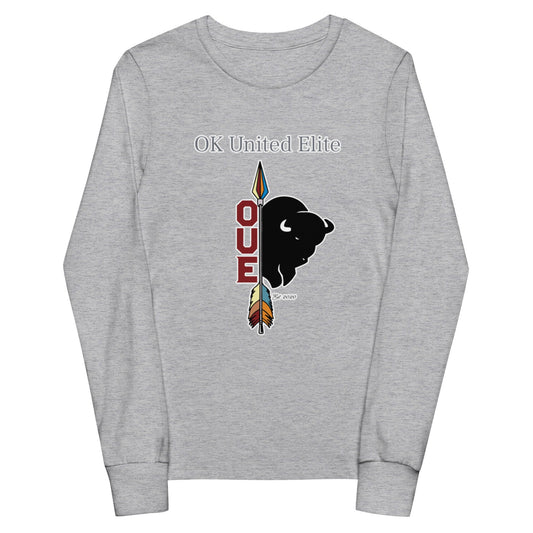 Performance | Youth Long Sleeve T-Shirt | OUE | Emblem Logo