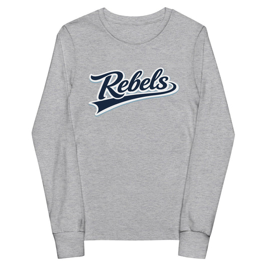 Performance | Youth Long Sleeve T-Shirt | Oxford Rebels 12U | Mark Logo