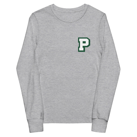 Performance | Youth Long Sleeve T-Shirt | Pentucket Youth Football and Cheer | Mark Logo