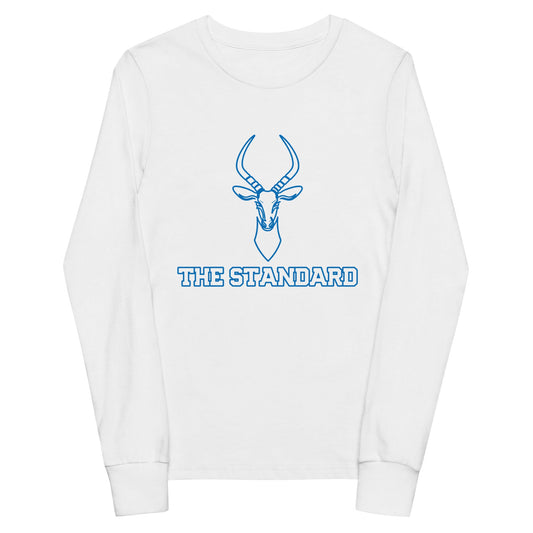 Performance | Youth Long Sleeve T-Shirt | Poudre Football | Standard Mark Logo