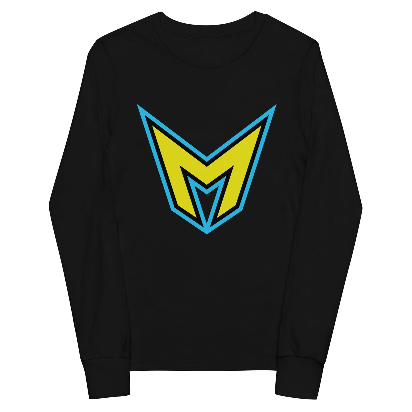 Performance | Youth Long Sleeve T-Shirt | Racine Monstars | M Logo