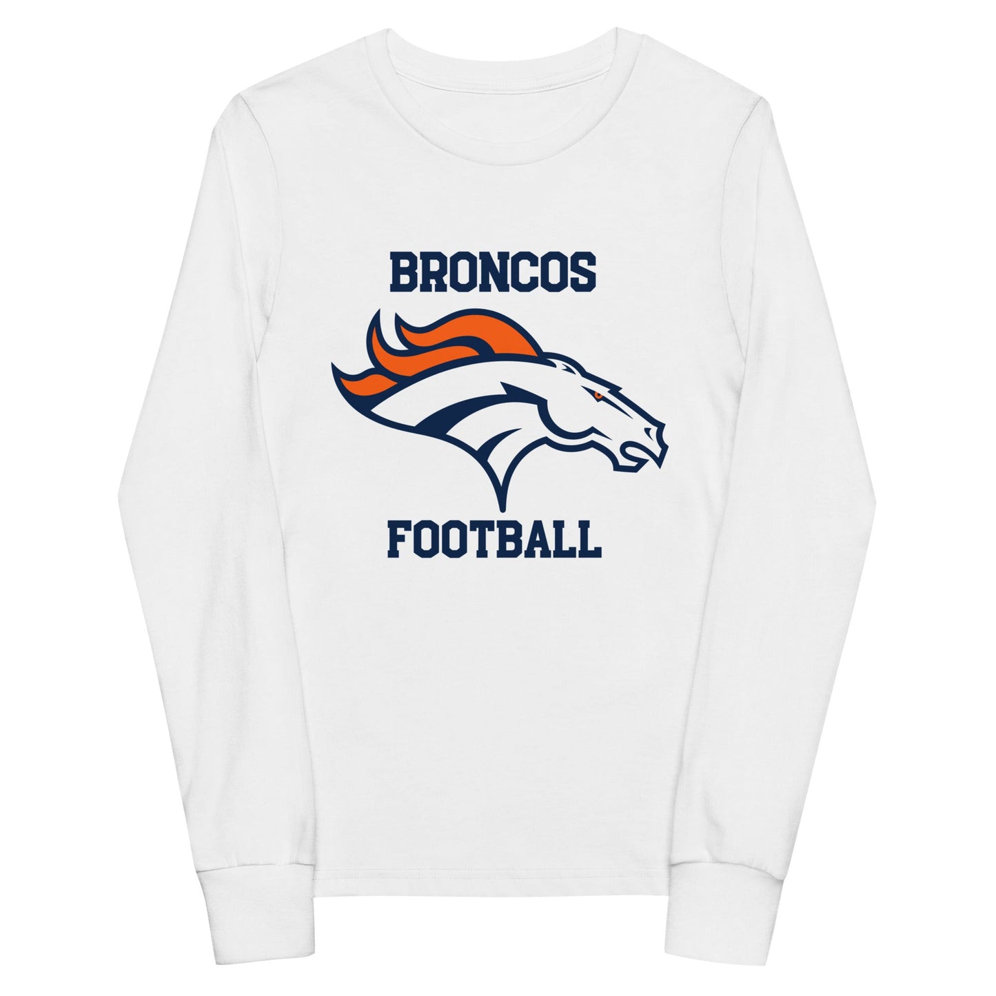 Performance | Youth Long Sleeve T-Shirt | Rapid City Broncos - BHYFL | Cresst Logo