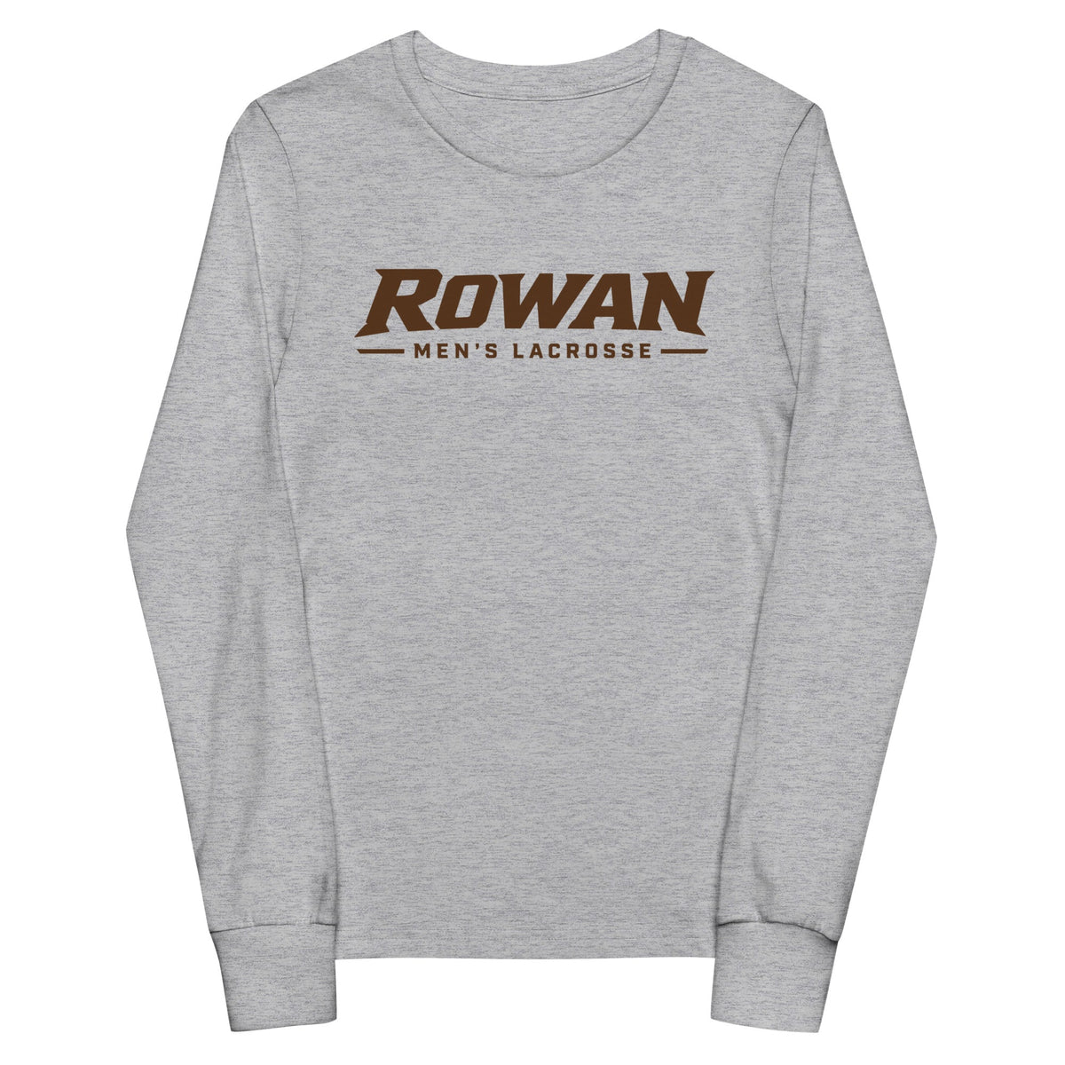 Performance | Youth Long Sleeve T-Shirt | Rowan Men’s Lacrosse | Modern Script Logo