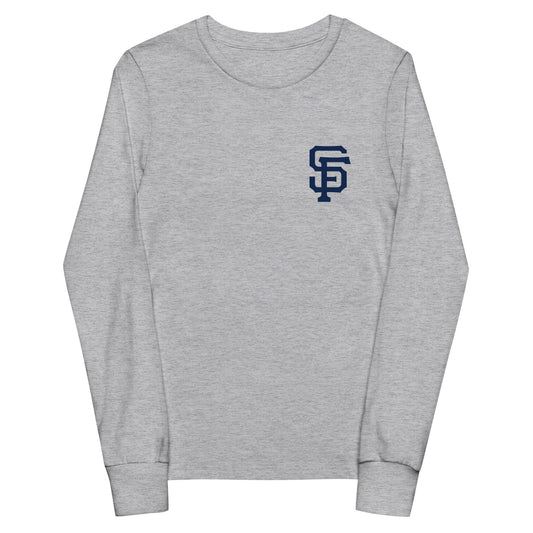 Performance | Youth Long Sleeve T-Shirt | Saint Francis School | SF Crest Logo