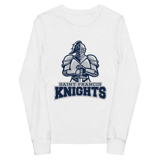 Performance | Youth Long Sleeve T-Shirt | Saint Francis School | Valor Athletics Logo