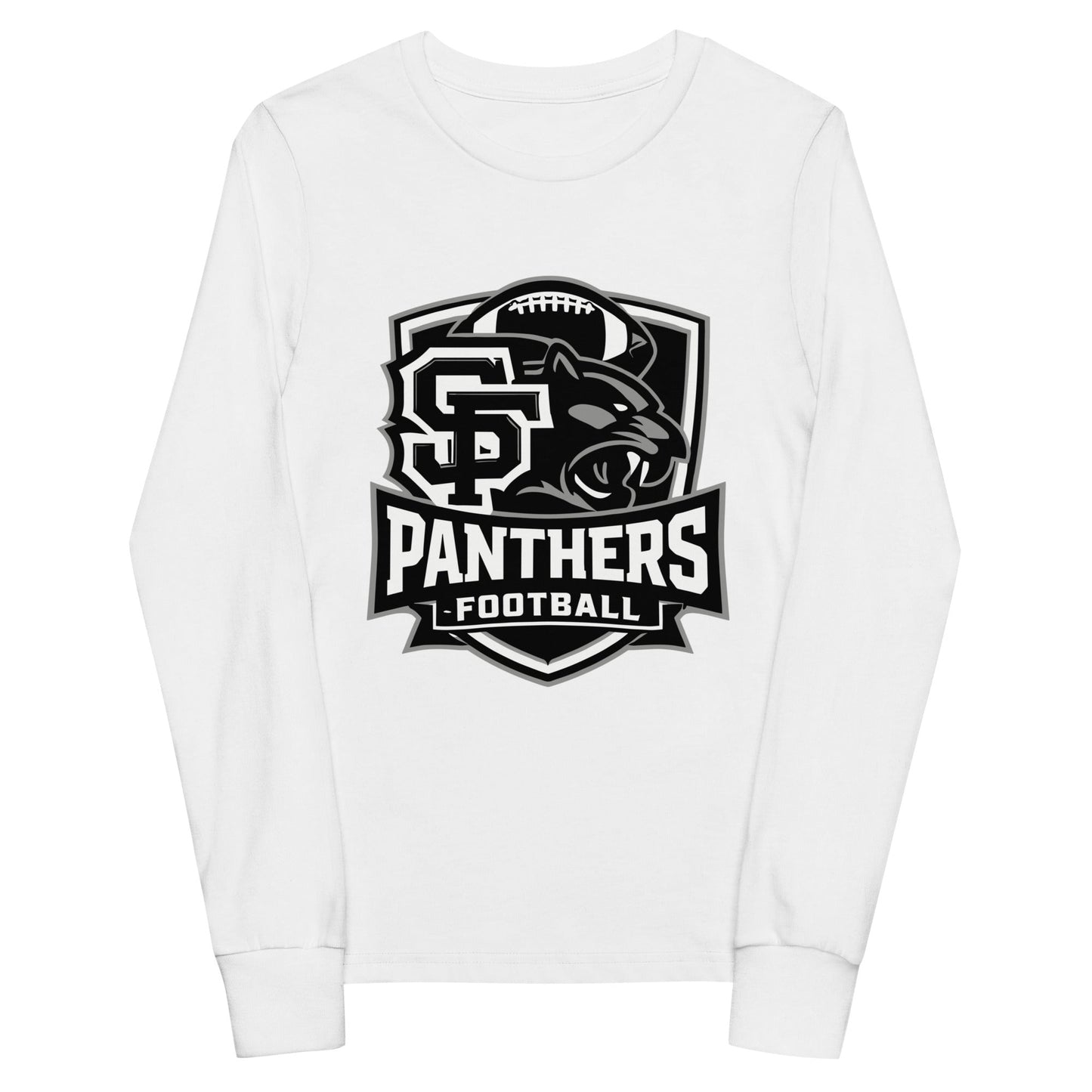 Performance | Youth Long Sleeve T-Shirt | Samuel Fels Football | Shield Logo