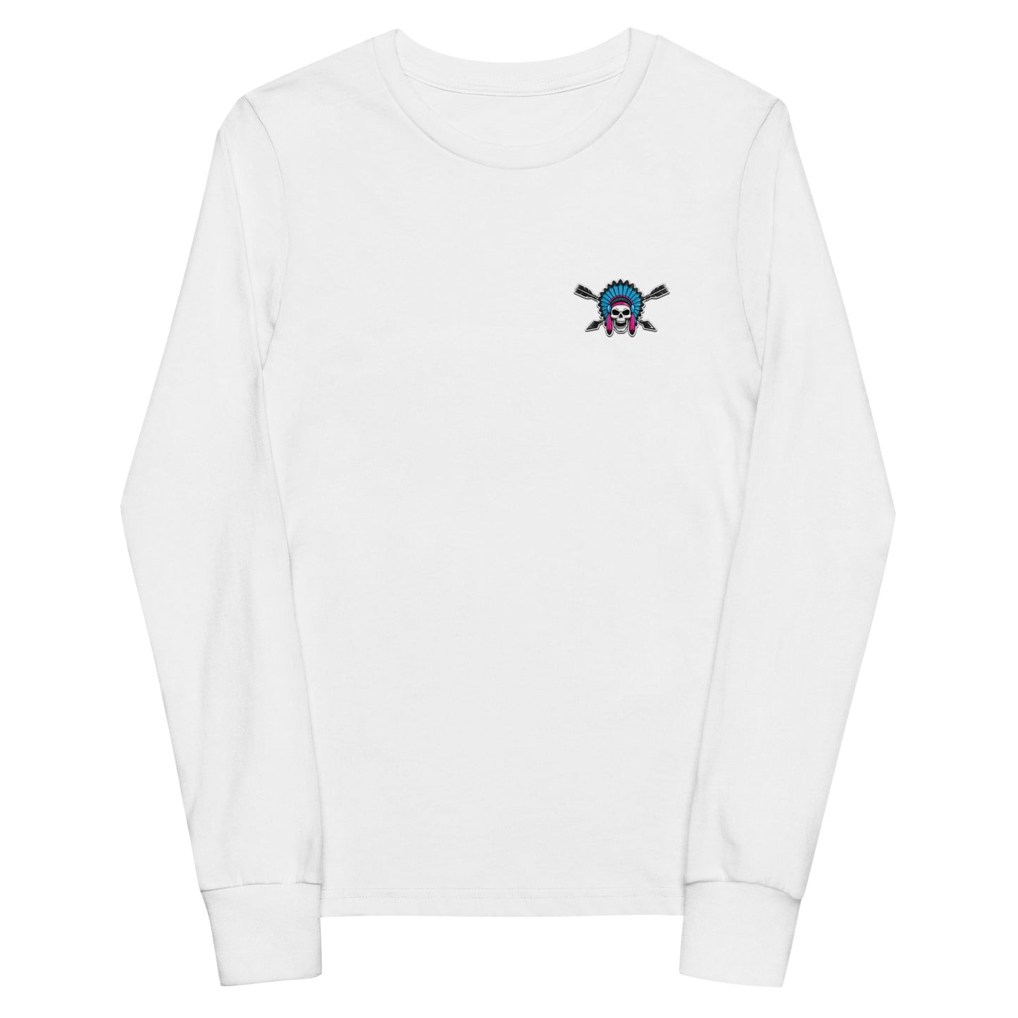 Performance | Youth Long Sleeve T-Shirt | Savage Softball | Chief Skullcrest Logo