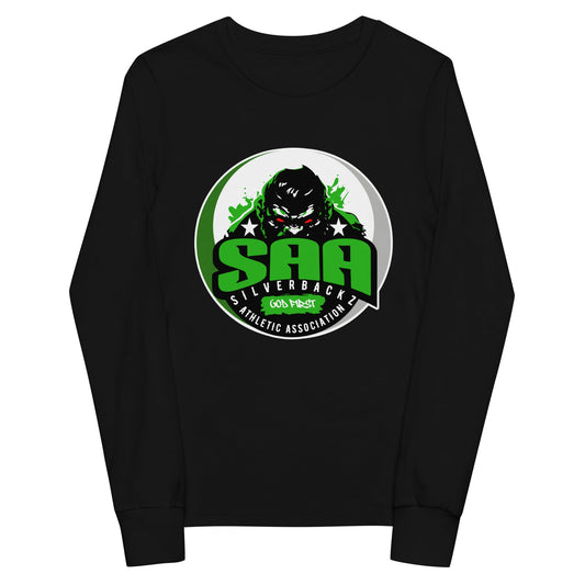 Performance | Youth Long Sleeve T-Shirt | Silverbackz Athletic Association LLC | Silverback Logo