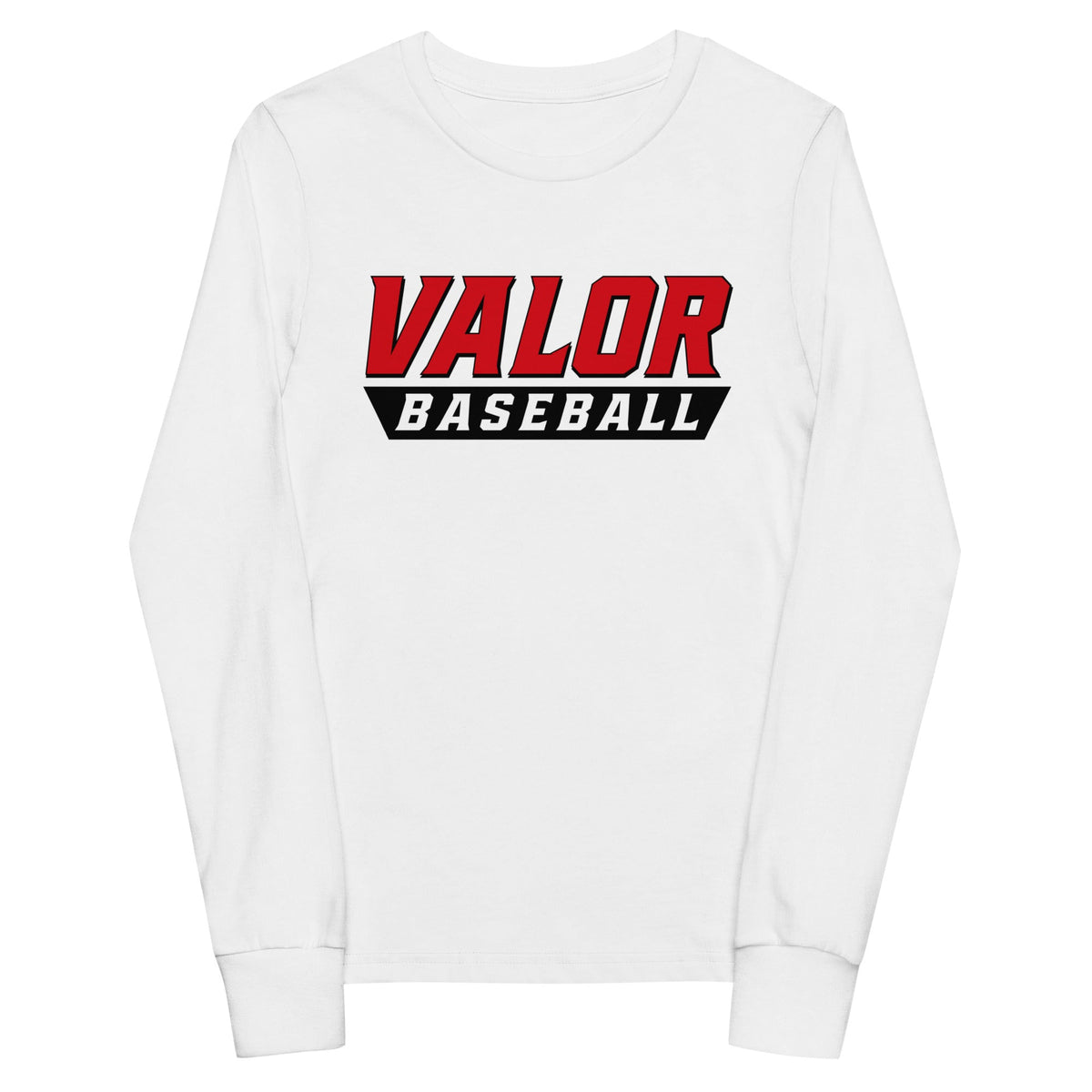 Performance | Youth Long Sleeve T-Shirt | South Bend Valor Baseball | Emblem Logo