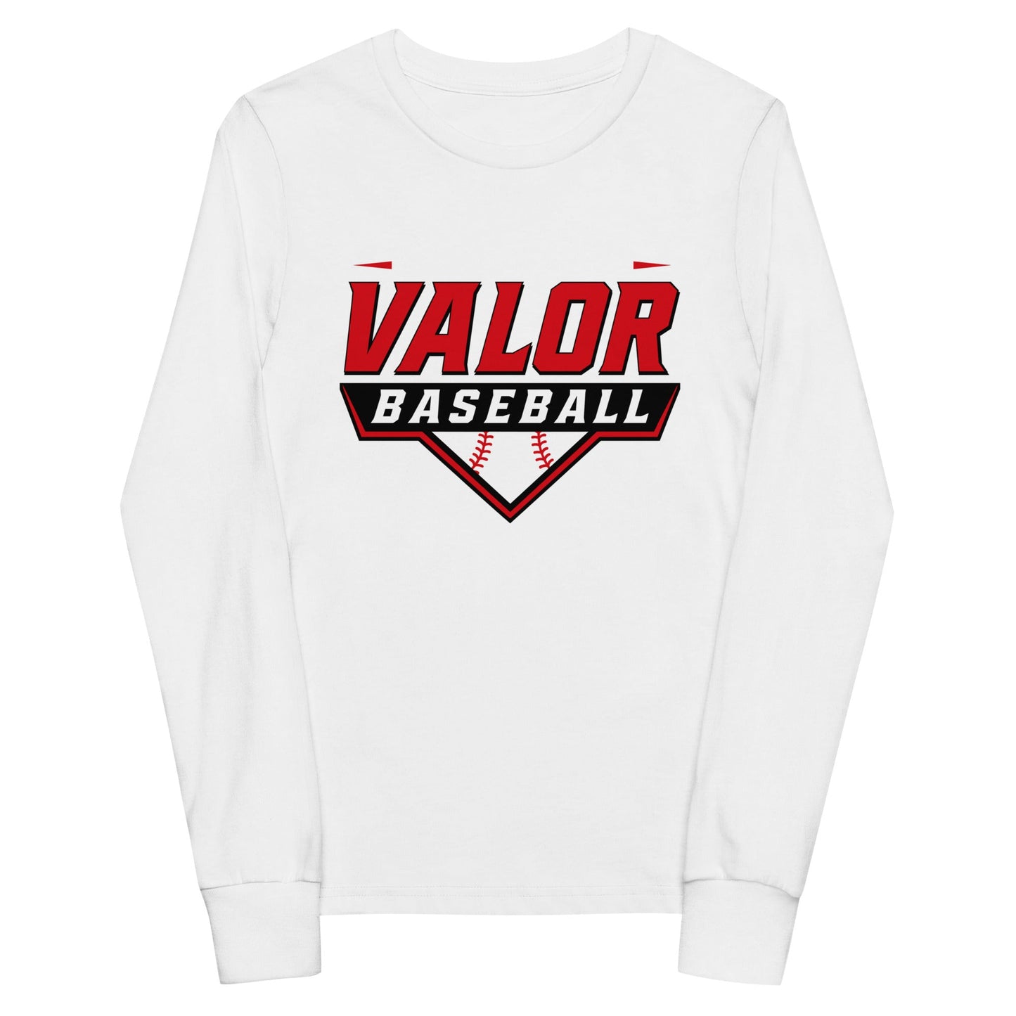 Performance | Youth Long Sleeve T-Shirt | South Bend Valor Baseball | Vanguard Logo