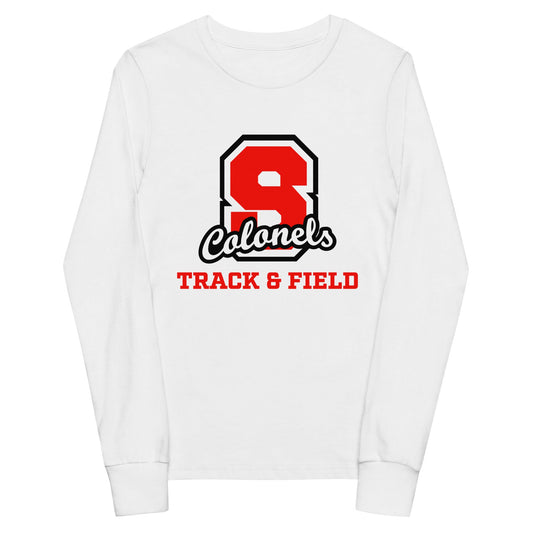 Performance | Youth Long Sleeve T-Shirt | South High Track | Block S Logo