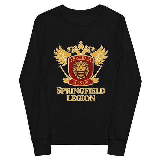 Performance | Youth Long Sleeve T-Shirt | Springfield Legion Hockey Club | Imperial Crest Logo