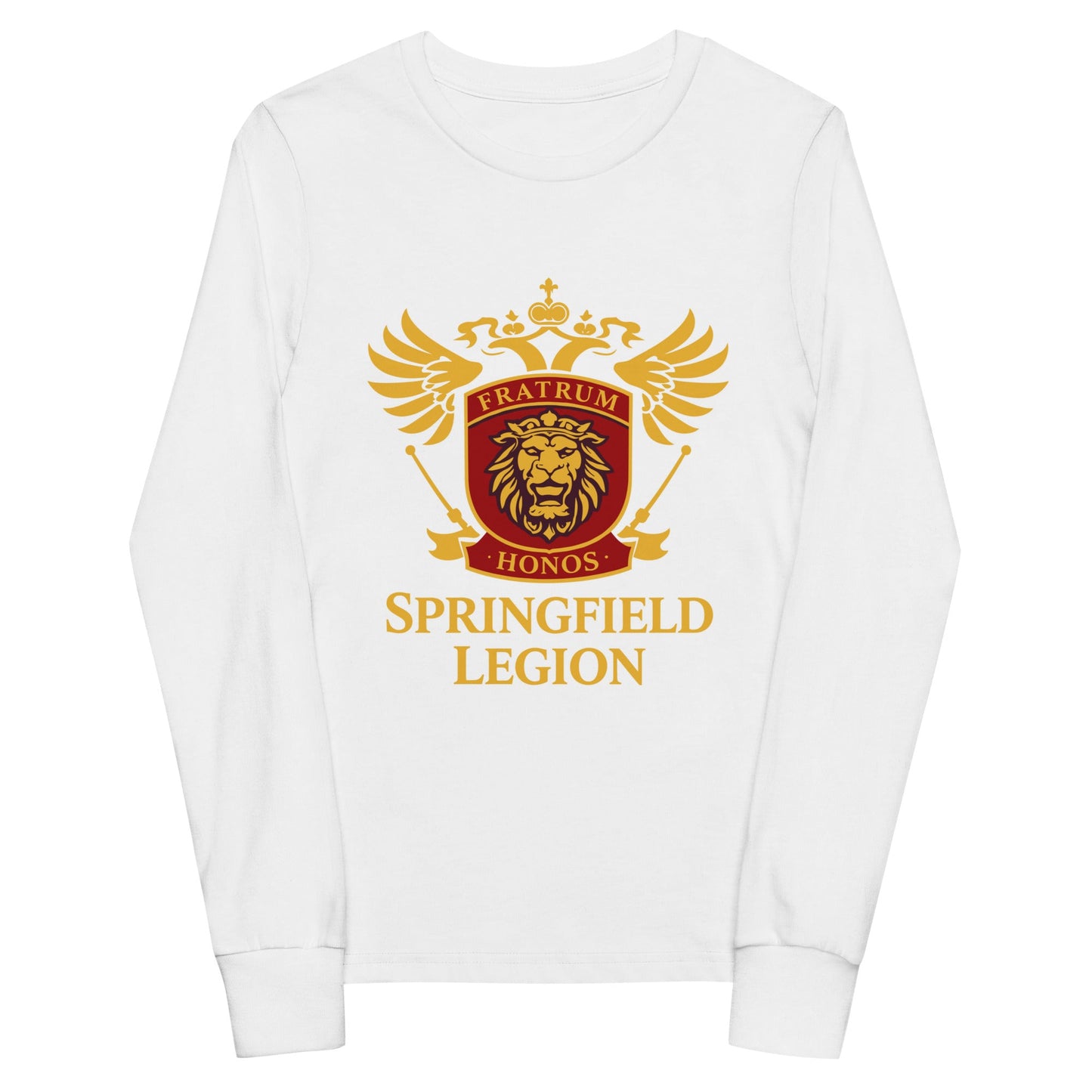 Performance | Youth Long Sleeve T-Shirt | Springfield Legion Hockey Club | Imperial Crest Logo