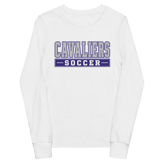 Performance | Youth Long Sleeve T-Shirt | STM Soccer | Modern Script Logo