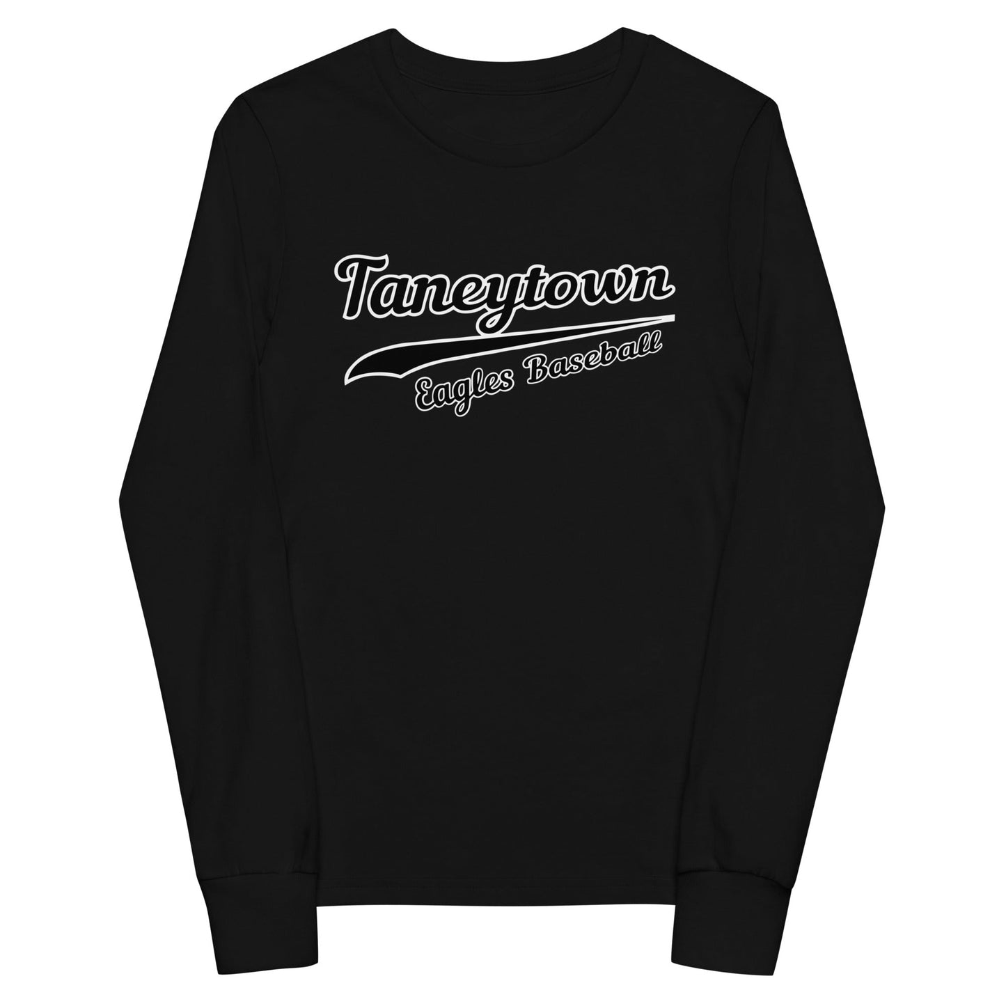 Performance | Youth Long Sleeve T-Shirt | Taneytown Eagles Baseball | Script Logo
