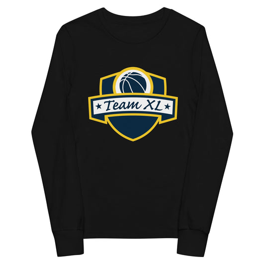 Performance | Youth Long Sleeve T-Shirt | Team XL | Emblem Logo