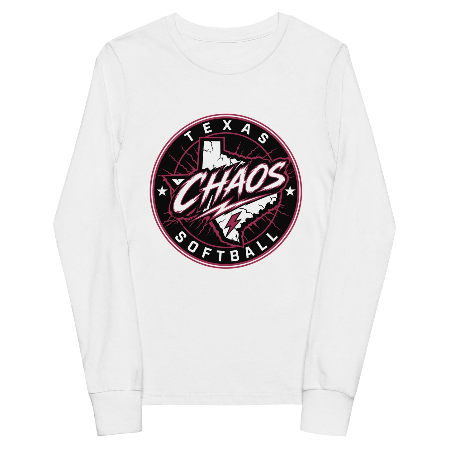 Performance | Youth Long Sleeve T-Shirt | Texas Chaos | Badge Logo