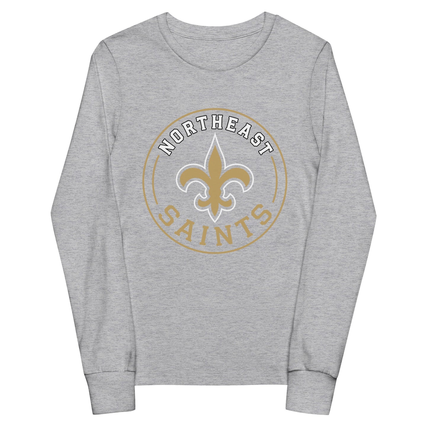 Performance | Youth Long Sleeve T-Shirt | The St Stephen Saints | Vanguard Emblem Logo