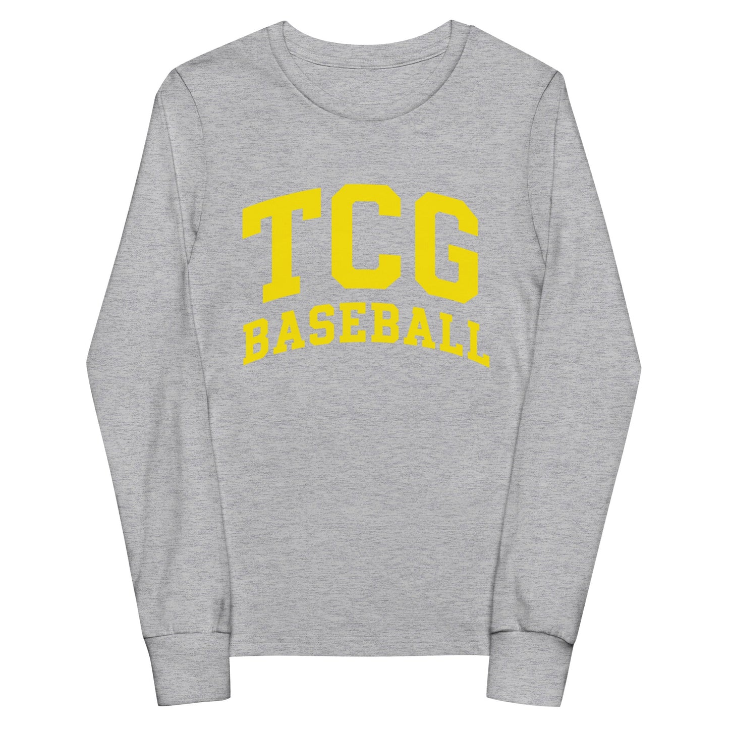 Performance | Youth Long Sleeve T-Shirt | Tri-County Ghosts | TCG Crest Alt Logo