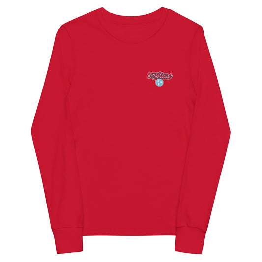 Performance | Youth Long Sleeve T-Shirt | Tri - Stars | 3 Stars Light Logo