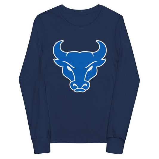 Performance | Youth Long Sleeve T-Shirt | UB Womens Club Basketball | Emblem Logo