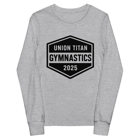 Performance | Youth Long Sleeve T-Shirt | Union Gymnastics | Vanguard Logo