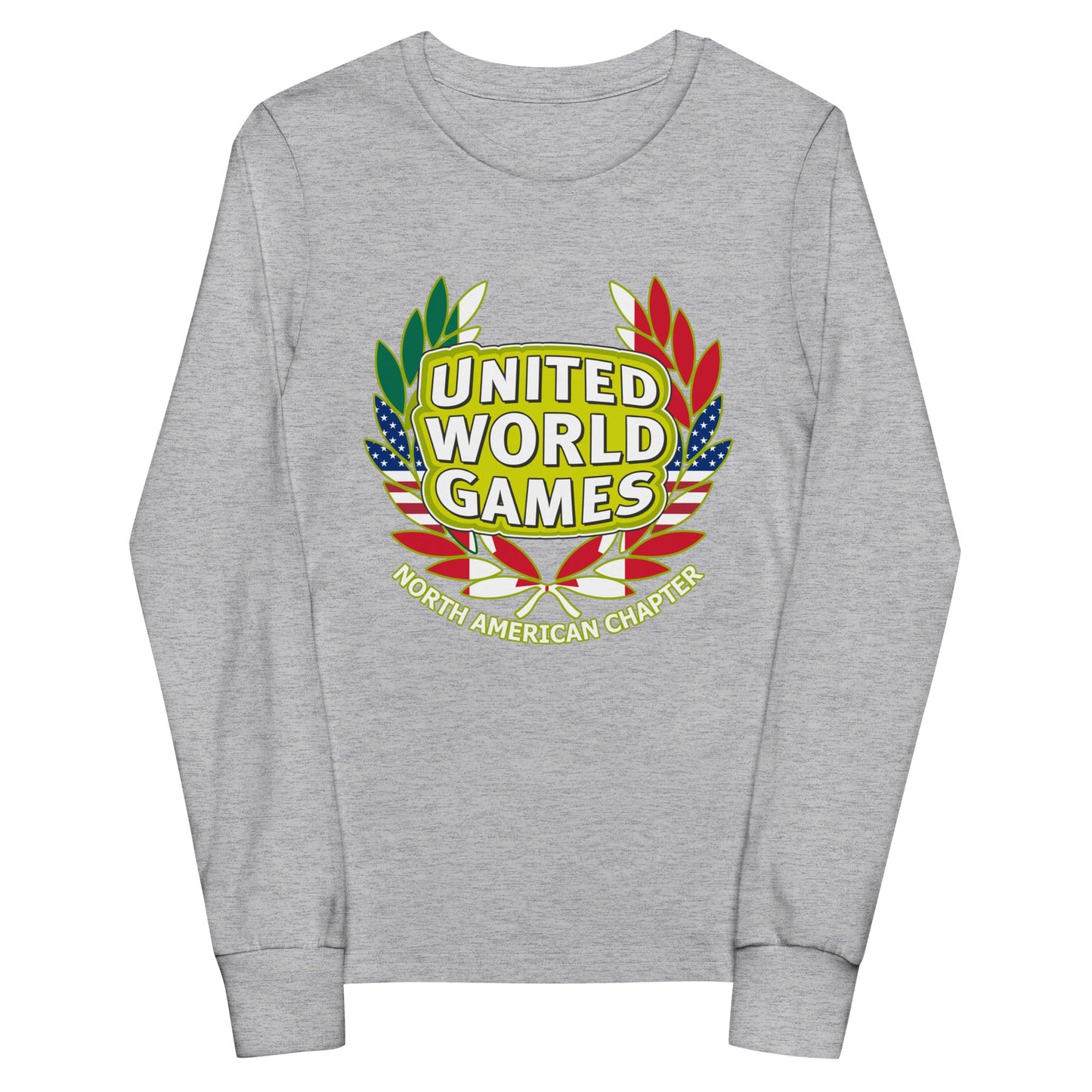 Performance | Youth Long Sleeve T-Shirt | USA ALL STARS BERLIN 2026 | Summit Games Emblem Logo