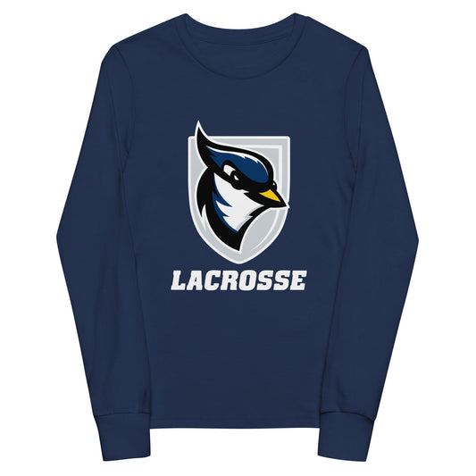 Performance | Youth Long Sleeve T-Shirt | USJ women’s lacrosse | Shield Logo