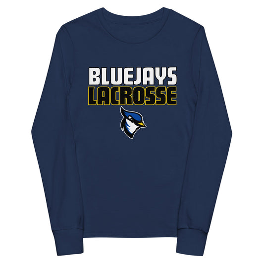 Performance | Youth Long Sleeve T-Shirt | USJ women’s lacrosse | Vanguard Logo