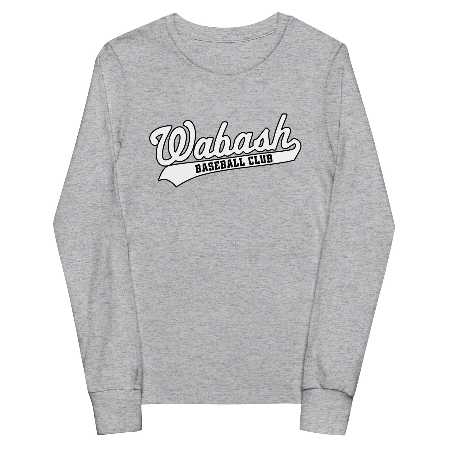 Performance | Youth Long Sleeve T-Shirt | Wabash Baseball Club | Alt Logo 2