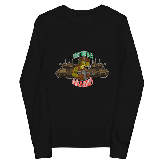Performance | Youth Long Sleeve T-Shirt | War Turtles | Battalion Logo