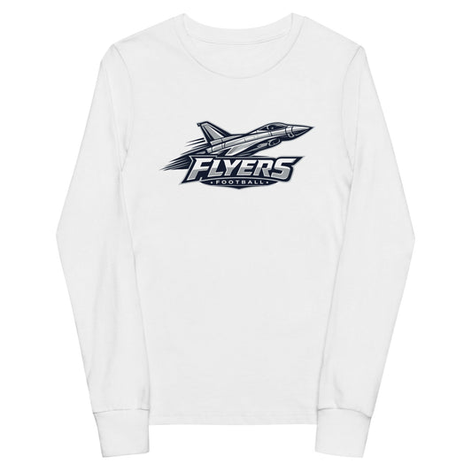 Performance | Youth Long Sleeve T-Shirt | West Texas Flyers | Flyer Mascot Logo