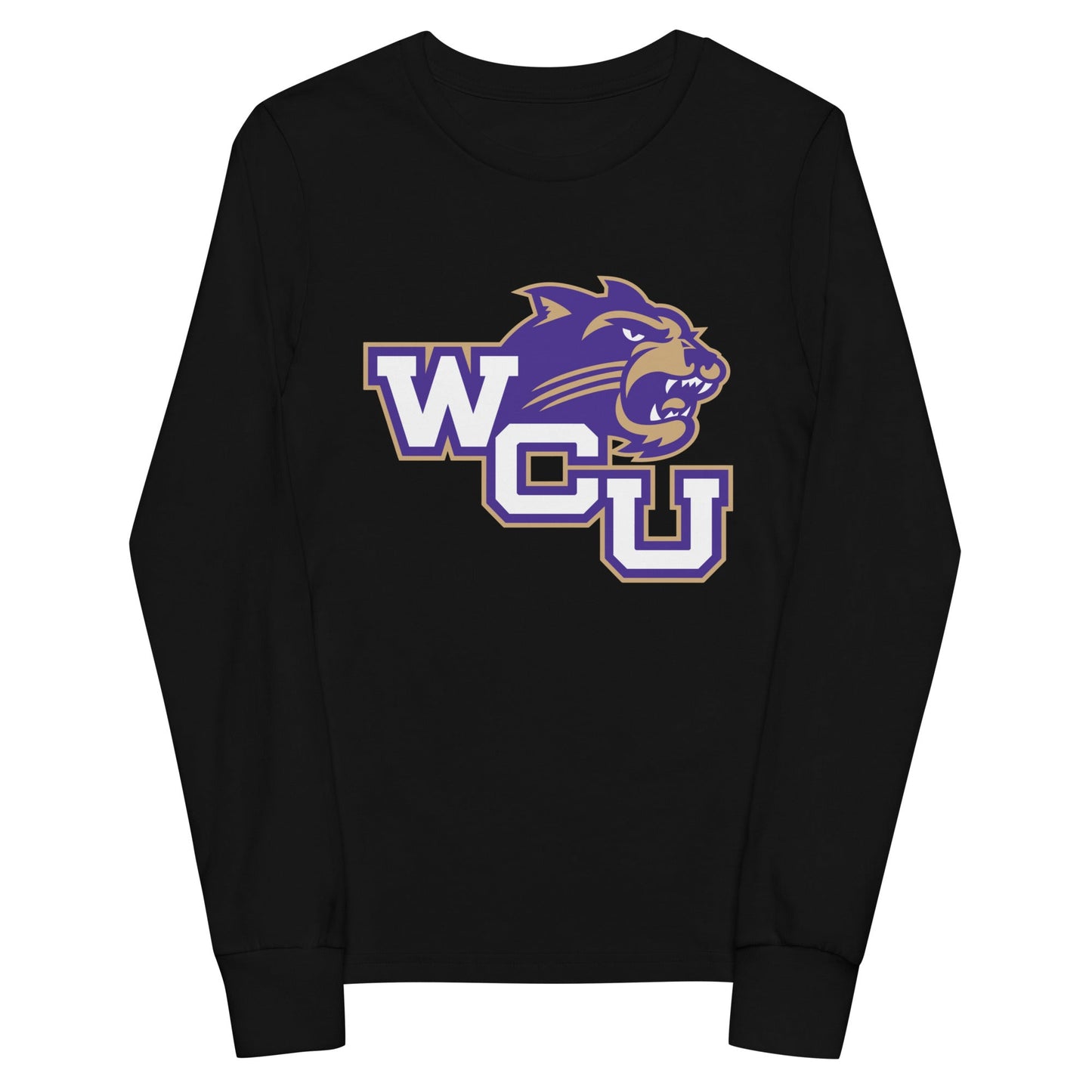 Performance | Youth Long Sleeve T-Shirt | Western Carolina Ultimate | Battle Athletics Logo