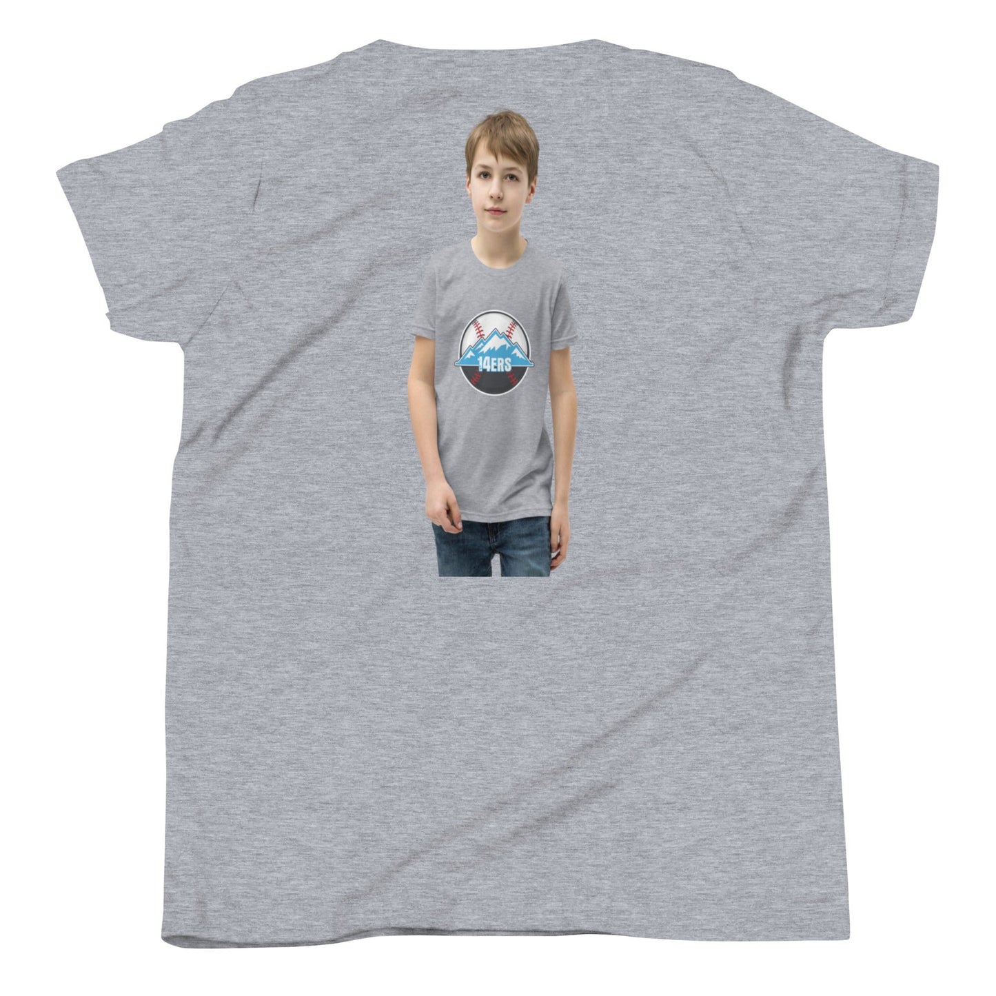 Performance | Youth T-Shirt | 14ers Baseball | Athletics Logo