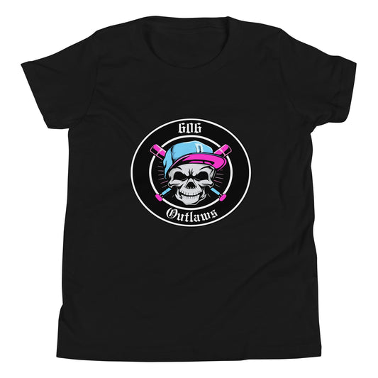 Performance | Youth T-Shirt | 606 Outlaws Baseball | Badge Logo