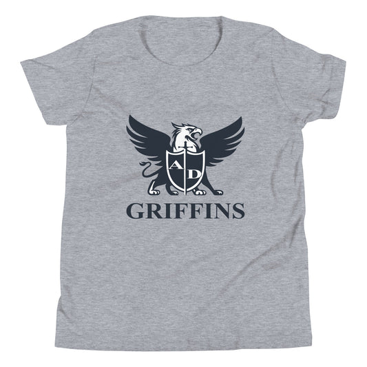 Performance | Youth T-Shirt | Arma Dei Academy Basketball | Griffin Logo