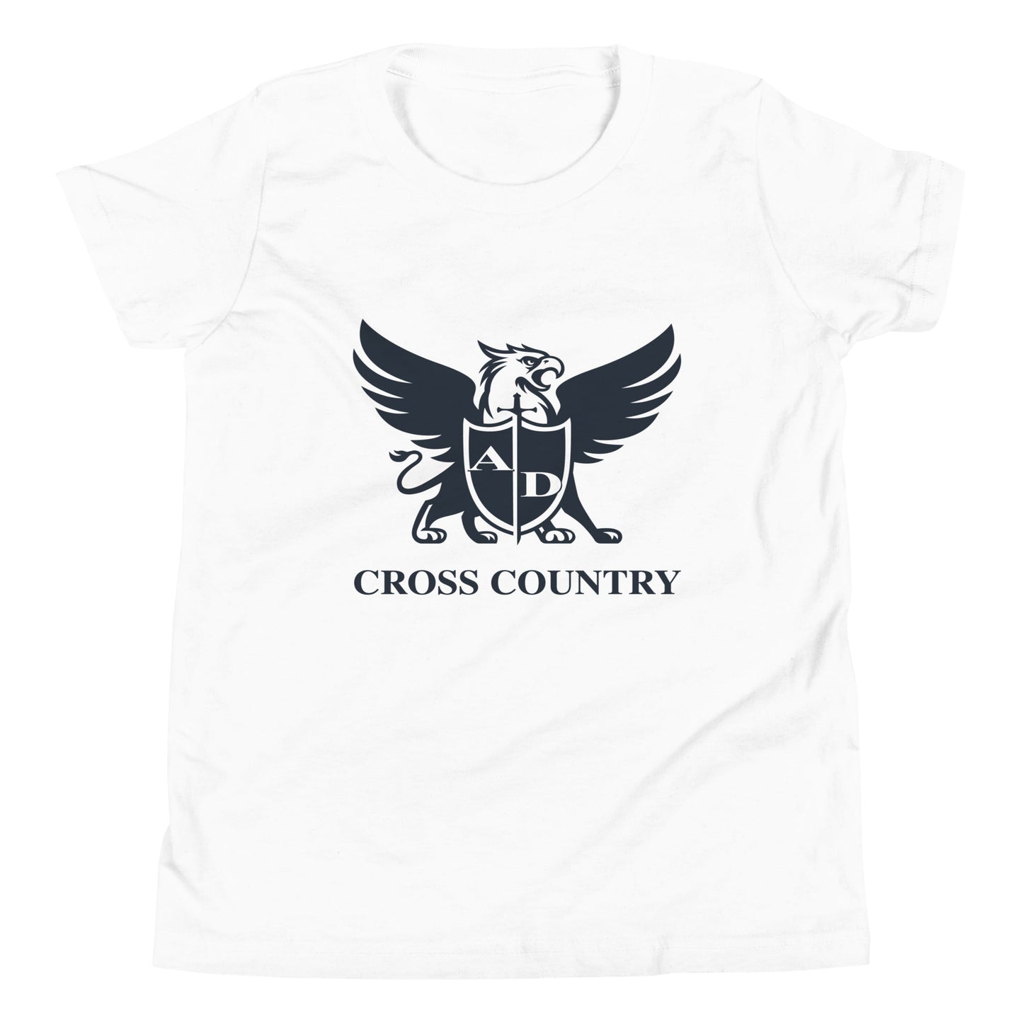 Performance | Youth T-Shirt | Arma Dei Academy Cross Country | Griffin Logo