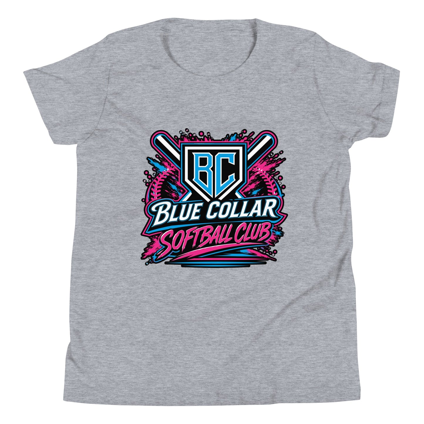 Performance | Youth T-Shirt | Blue Collar Softball 2034 | Athletics Logo