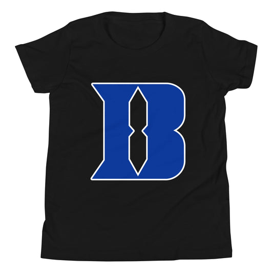 Performance | Youth T-Shirt | Blueblacks Football Club | B-Mark Logo
