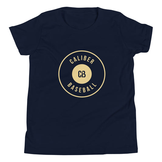 Performance | Youth T-Shirt | Caliber Baseball | Crest Logo