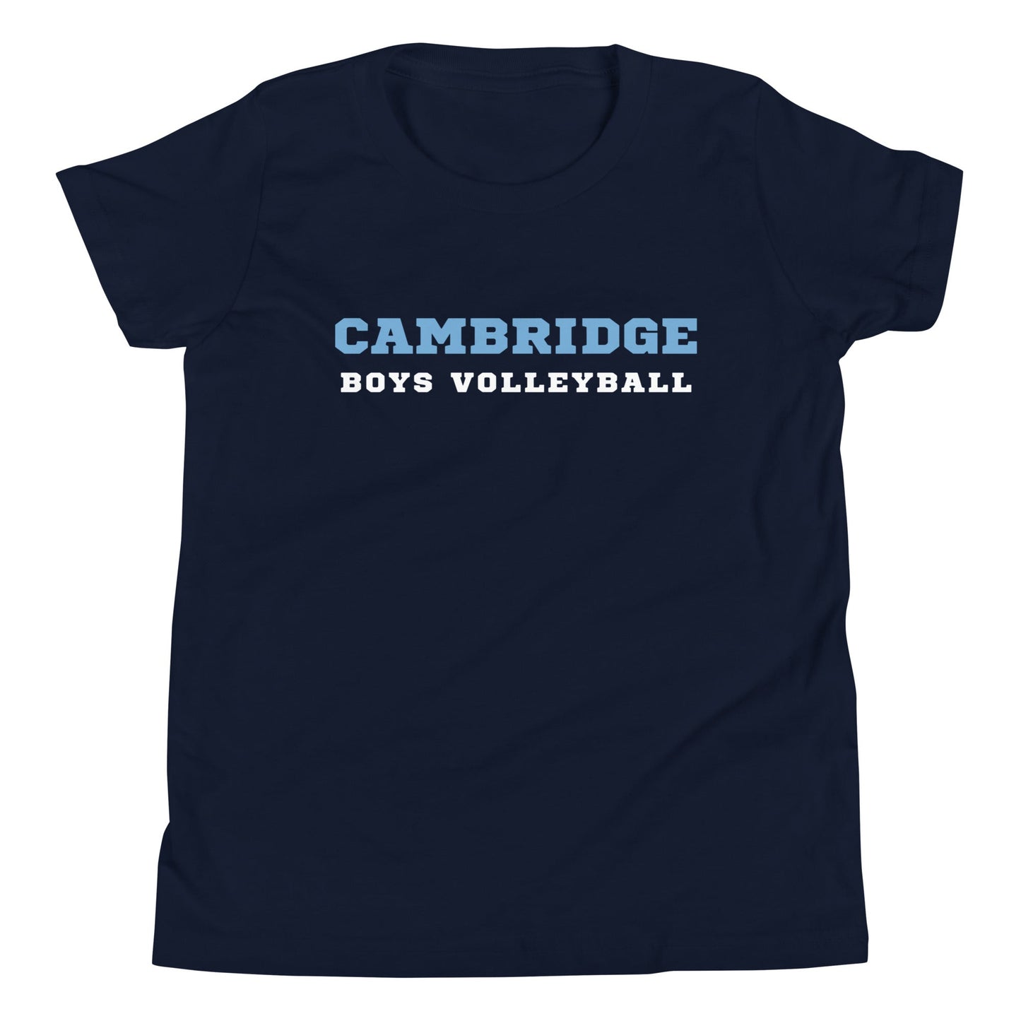 Performance | Youth T-Shirt | Cambridge Volleyball | Block Script Logo