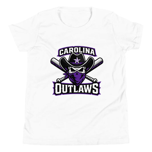 Performance | Youth T-Shirt | Carolina Outlaws Baseball | Crest Logo