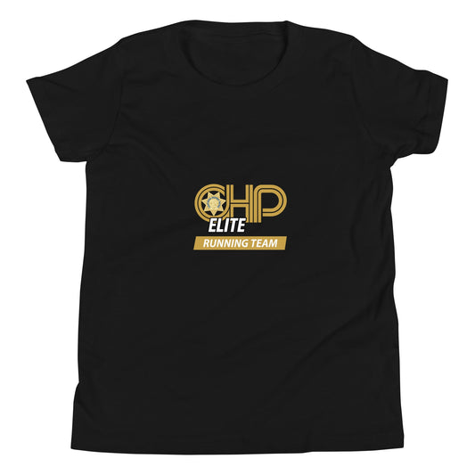 Performance | Youth T-Shirt | CHP Elite Running Team | Runner Crest Logo