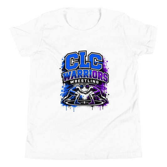 Performance | Youth T-Shirt | Clear Lake - Clayton Wrestling | Emblem Logo