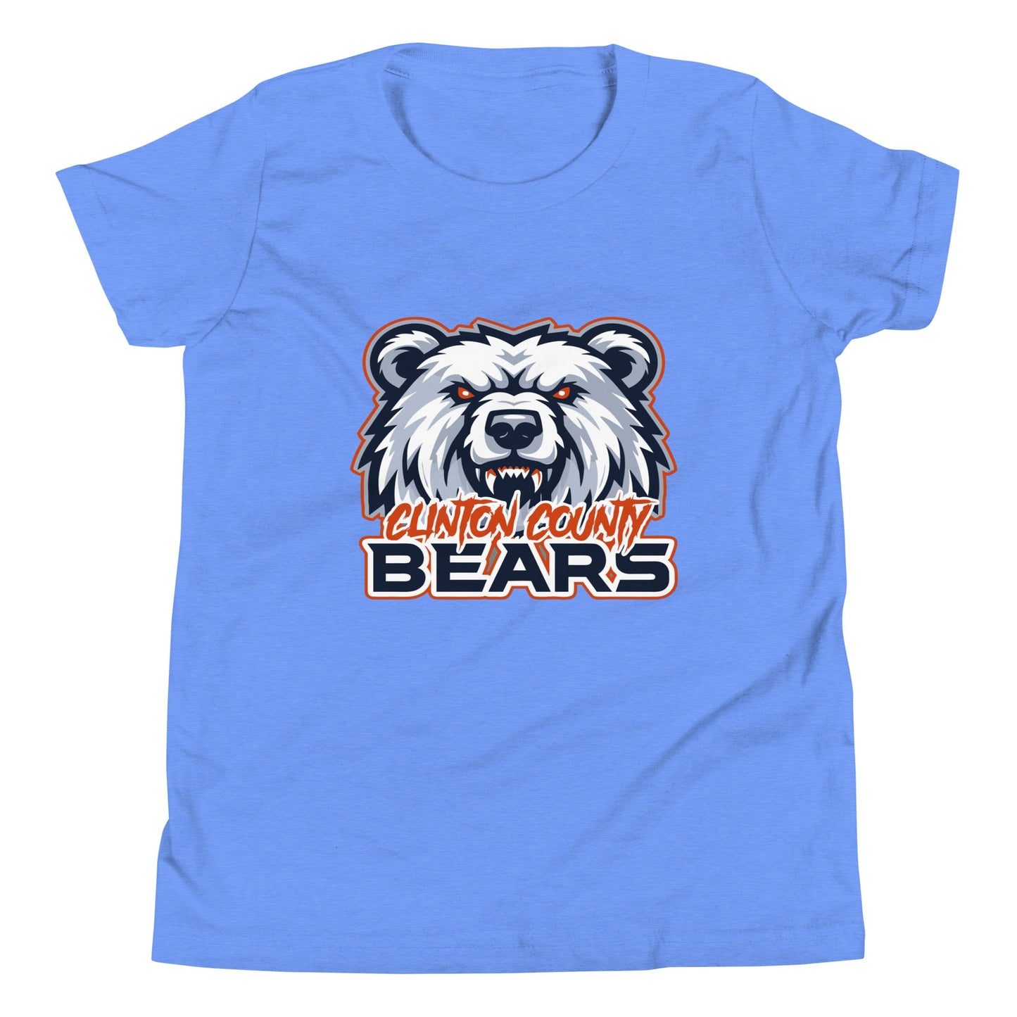 Performance | Youth T-Shirt | CLINTON COUNTY BEARS | Bears Mascot Logo