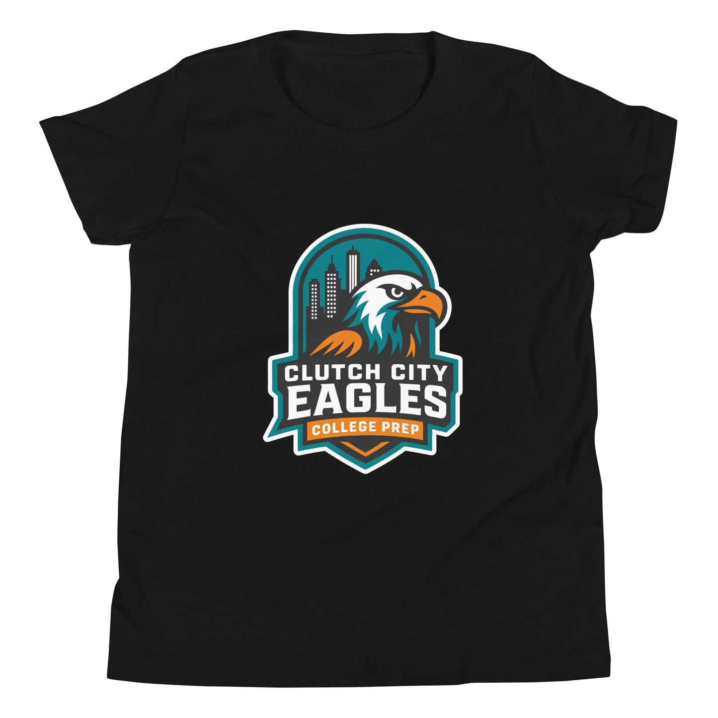 Performance | Youth T-Shirt | Clutch City College Prep | Shield Logo