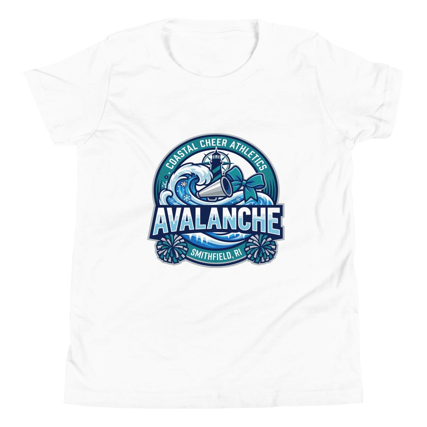 Performance | Youth T-Shirt | Coastal Cheer Athletics Avalanche