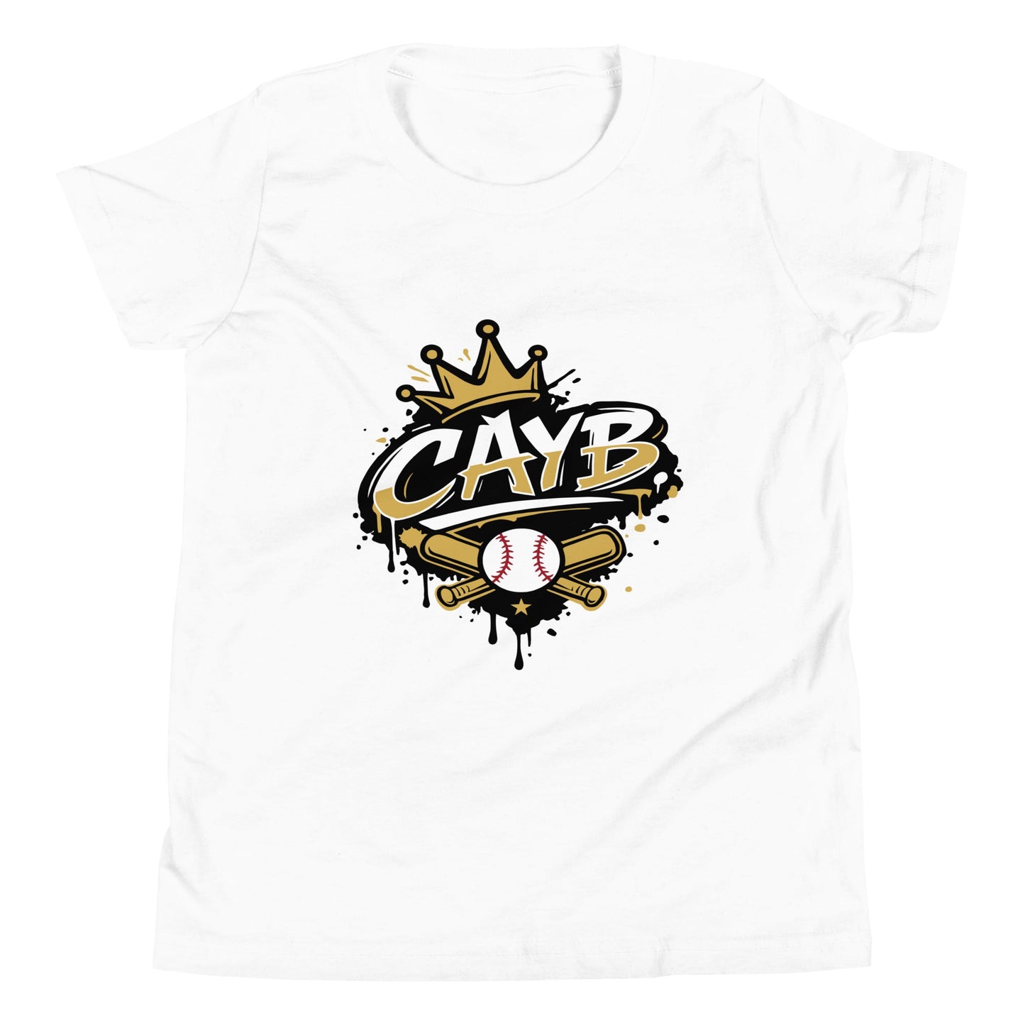 Performance | Youth T-Shirt | Conroe Area Youth Baseball | Crown Logo