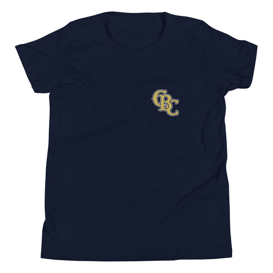 Performance | Youth T-Shirt | Cougar Baseball Club | CBC Gold Logo